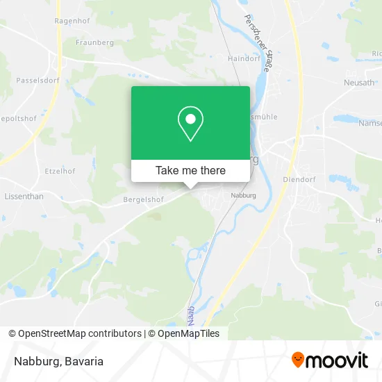 Карта Nabburg