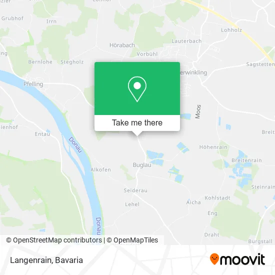 Карта Langenrain