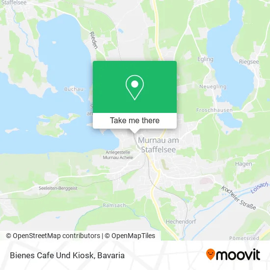 Карта Bienes Cafe Und Kiosk