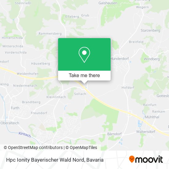 Hpc Ionity Bayerischer Wald Nord map