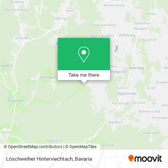 Карта Löschweiher Hinterviechtach
