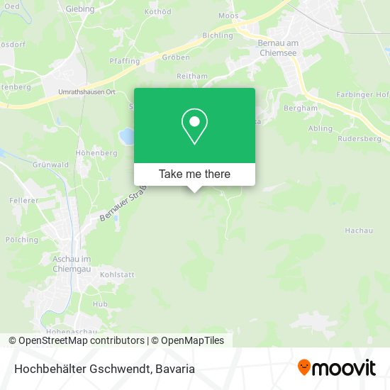 Карта Hochbehälter Gschwendt