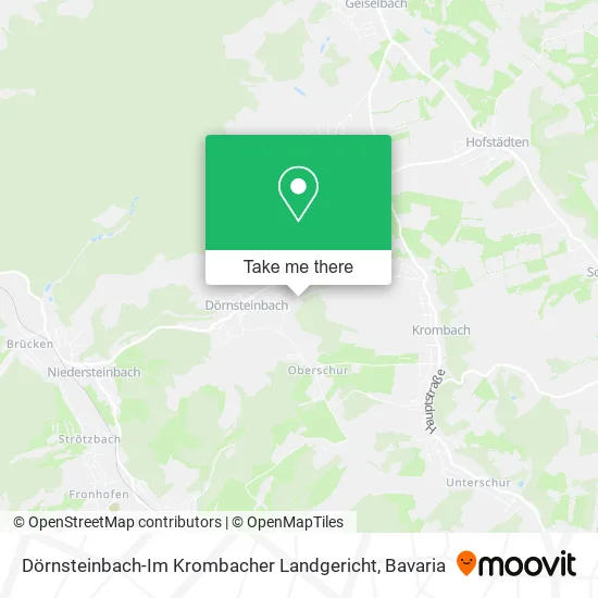Карта Dörnsteinbach-Im Krombacher Landgericht