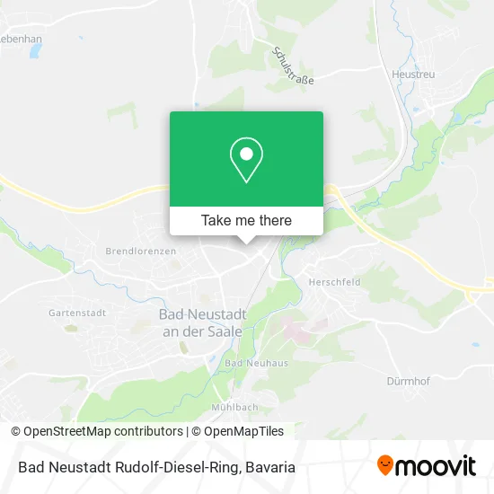 Bad Neustadt Rudolf-Diesel-Ring map