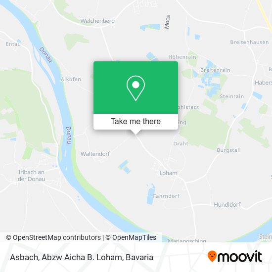 Asbach, Abzw Aicha B. Loham map