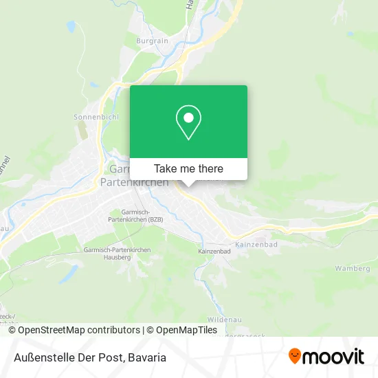 Карта Außenstelle Der Post
