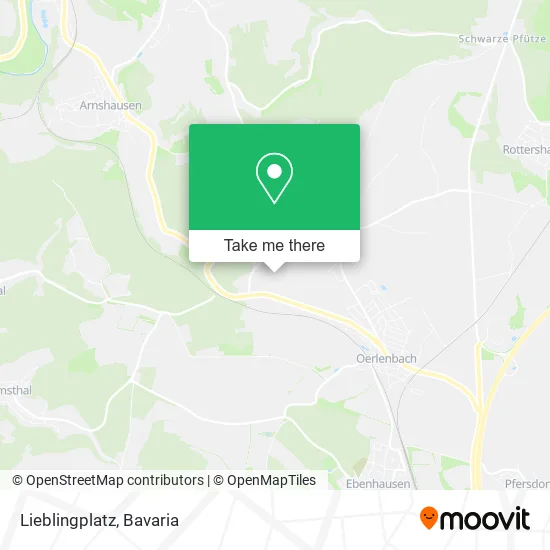 Карта Lieblingplatz
