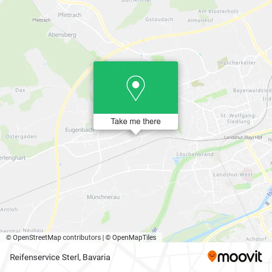 Карта Reifenservice Sterl