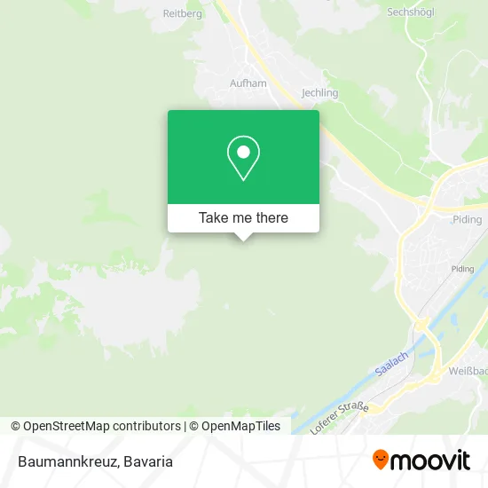 Карта Baumannkreuz