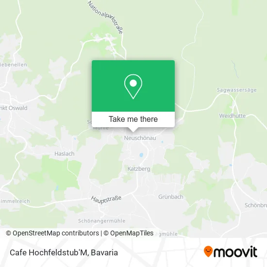 Карта Cafe Hochfeldstub'M