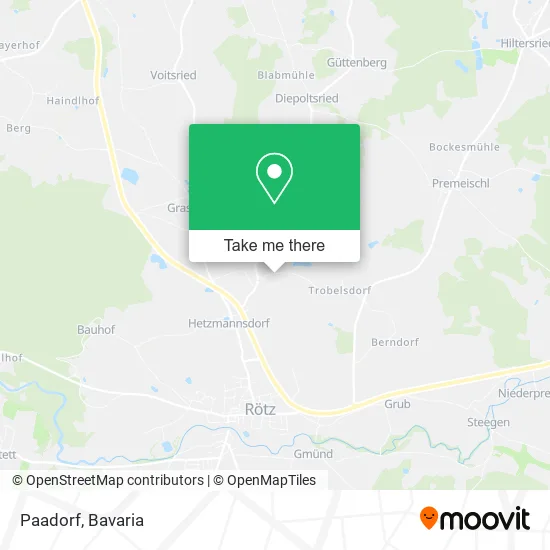 Карта Paadorf