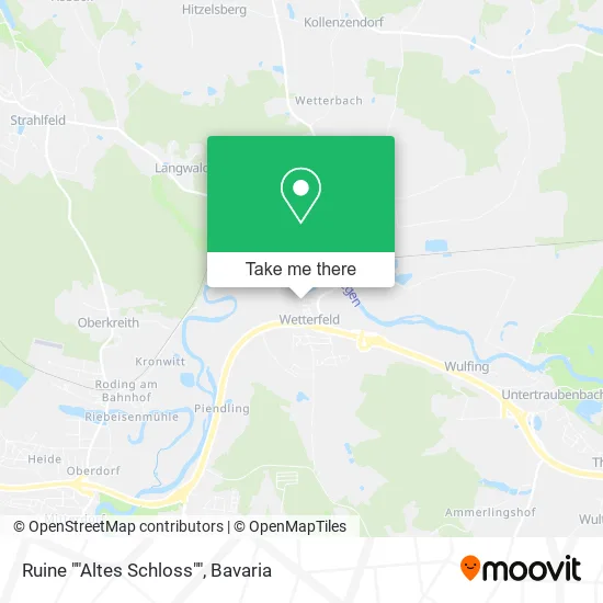 Карта Ruine ""Altes Schloss""