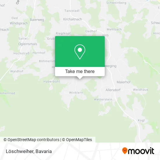 Карта Löschweiher
