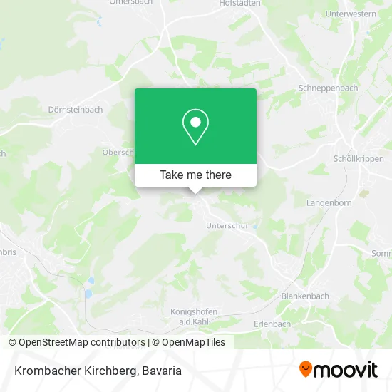 Карта Krombacher Kirchberg