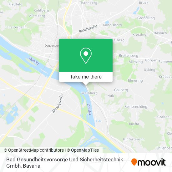Bad Gesundheitsvorsorge Und Sicherheitstechnik Gmbh map