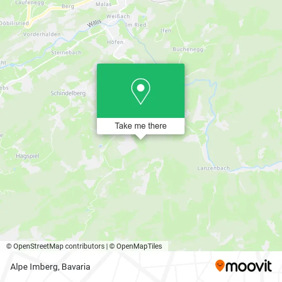 Карта Alpe Imberg