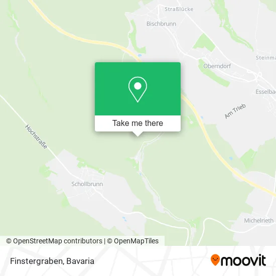 Карта Finstergraben