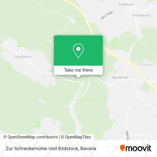 Карта Zur Schreckemühle Und Bildstock