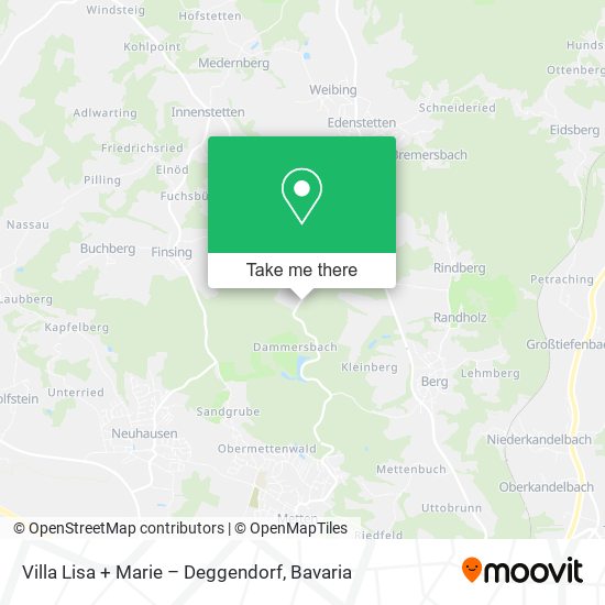 Villa Lisa + Marie – Deggendorf map