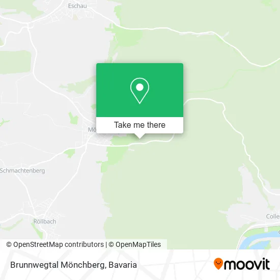 Карта Brunnwegtal Mönchberg