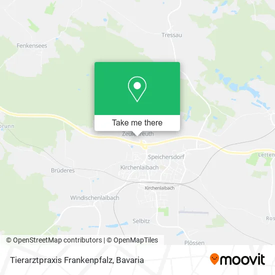Карта Tierarztpraxis Frankenpfalz