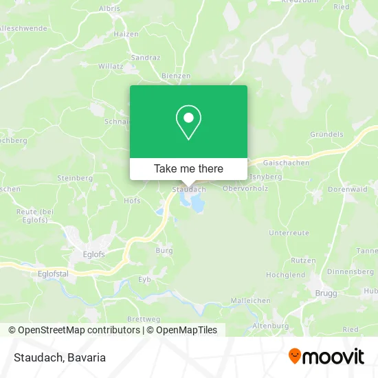 Карта Staudach