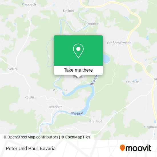 Карта Peter Und Paul