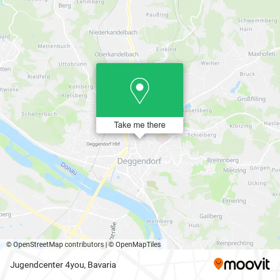 Карта Jugendcenter 4you