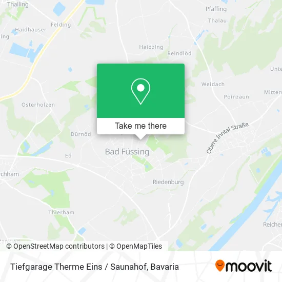 Карта Tiefgarage Therme Eins / Saunahof