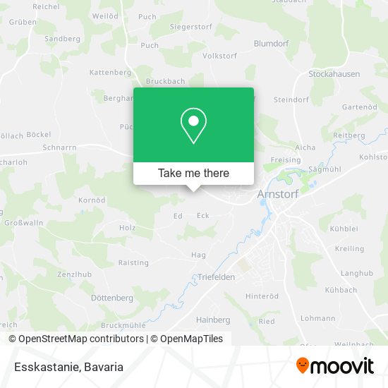 Карта Esskastanie