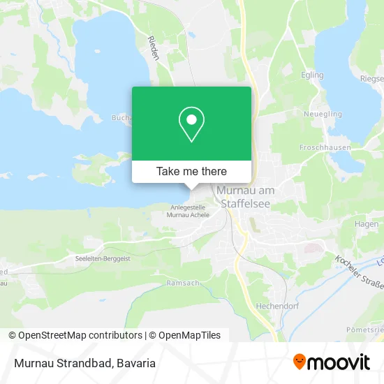 Карта Murnau Strandbad