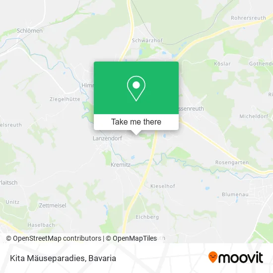 Карта Kita Mäuseparadies