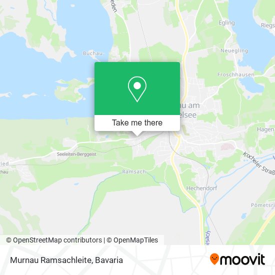 Murnau Ramsachleite map