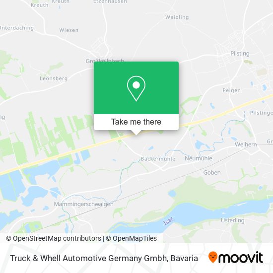 Truck & Whell Automotive Germany Gmbh map