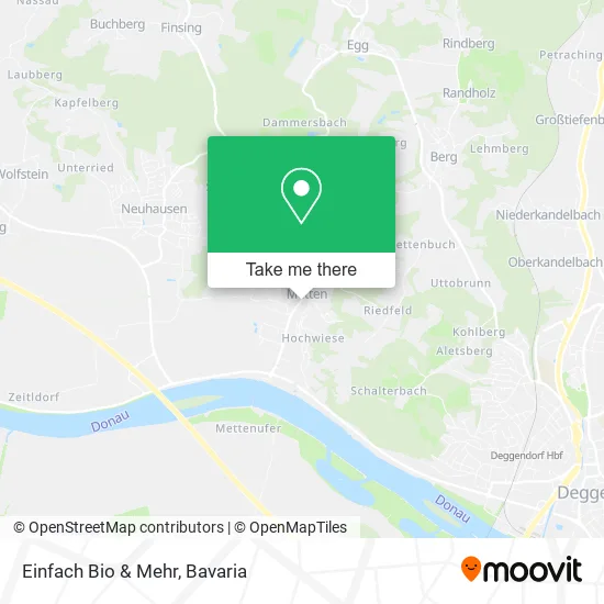 Карта Einfach Bio & Mehr