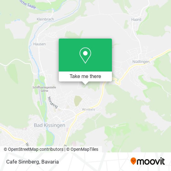 Cafe Sinnberg map
