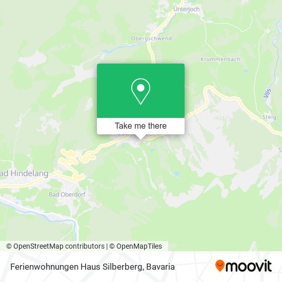 Ferienwohnungen Haus Silberberg map