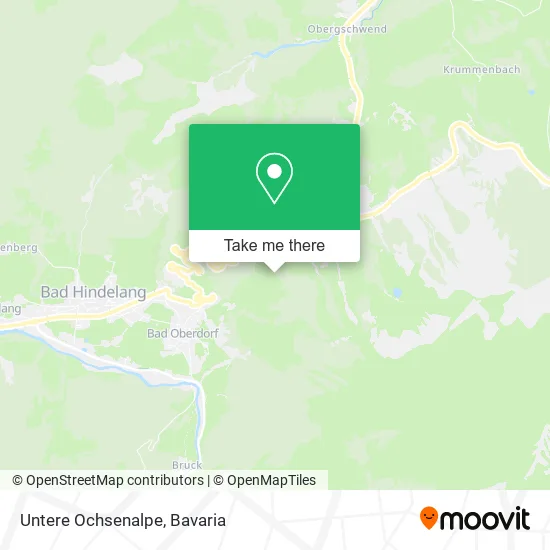 Карта Untere Ochsenalpe