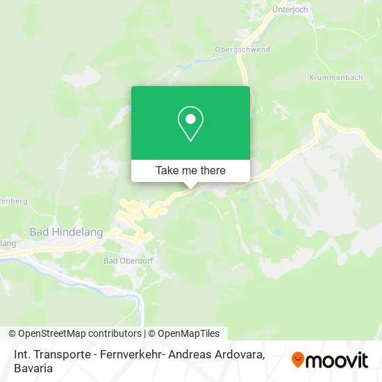 Карта Int. Transporte - Fernverkehr- Andreas Ardovara