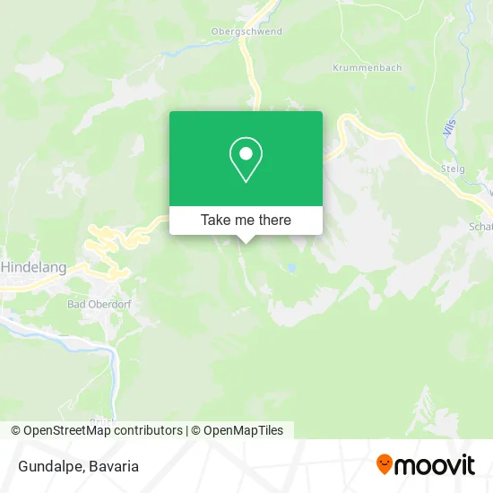 Карта Gundalpe
