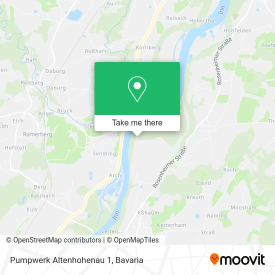 Карта Pumpwerk Altenhohenau 1