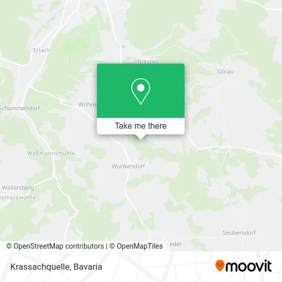 Карта Krassachquelle
