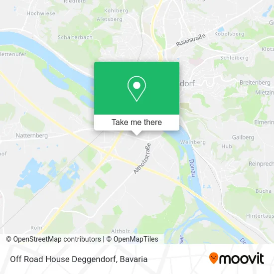 Карта Off Road House Deggendorf
