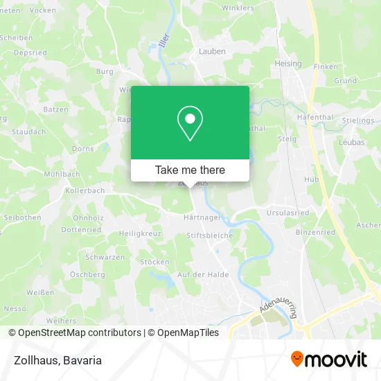 Карта Zollhaus