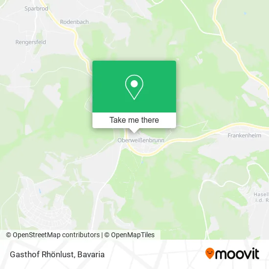Карта Gasthof Rhönlust