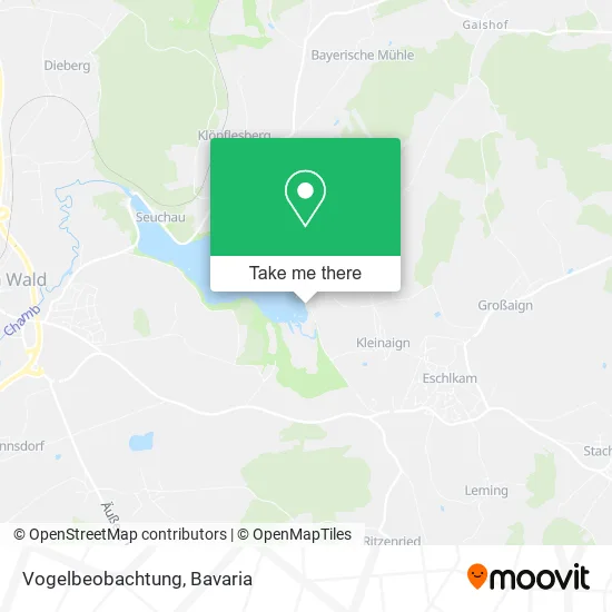 Карта Vogelbeobachtung