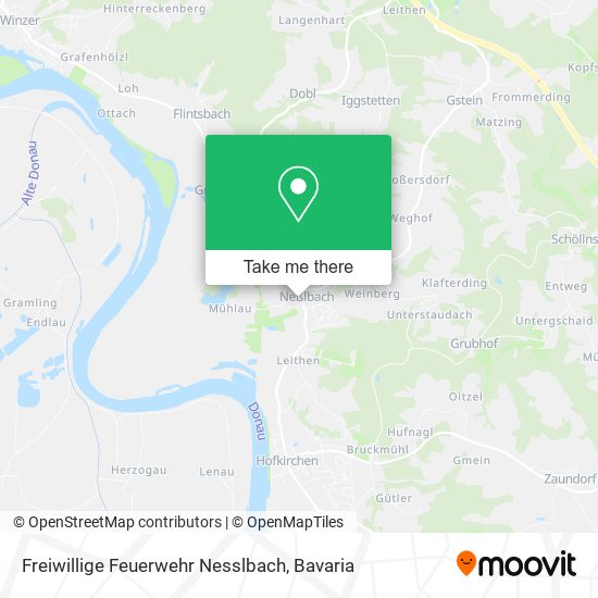 Freiwillige Feuerwehr Nesslbach map