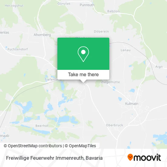 Карта Freiwillige Feuerwehr Immenreuth