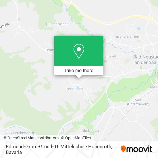 Edmund-Grom-Grund- U. Mittelschule Hohenroth map