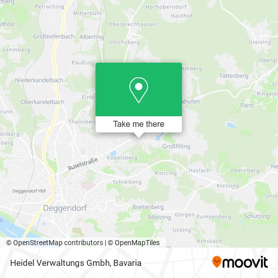 Heidel Verwaltungs Gmbh map
